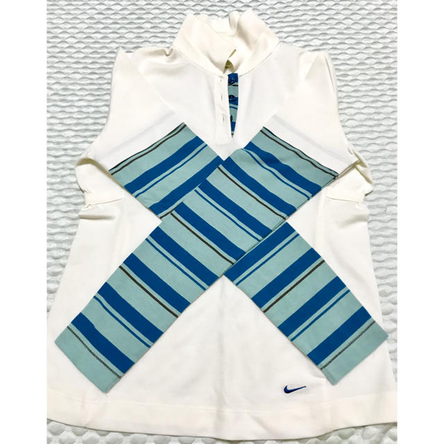 NIKE(ナイキ)の【新品】Nike Dri-FIT 長袖 ポロシャツ ゴルフウェアー レディース スポーツ/アウトドアのゴルフ(ウエア)の商品写真