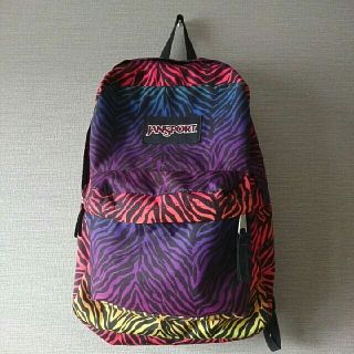 JANSPORT リュック ゼブラ柄