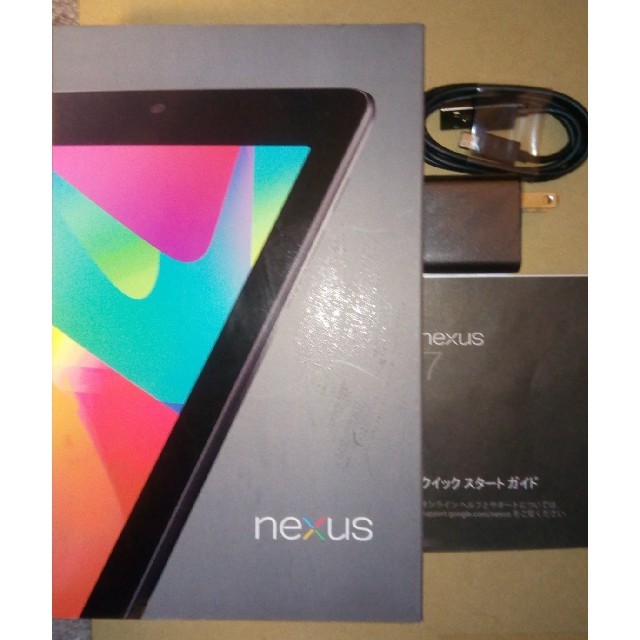 NEXUS7(ネクサス7)のnexus7 32G Wi-Fiモデル スマホ/家電/カメラのPC/タブレット(タブレット)の商品写真