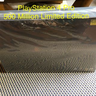 プレイステーション4(PlayStation4)の新品 PlayStation 4 Pro 500 Million Limited(家庭用ゲーム機本体)