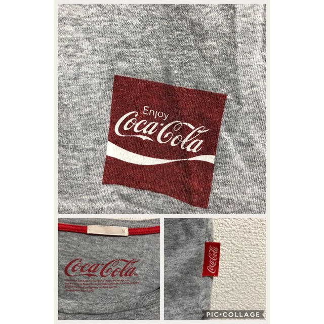 コカ・コーラ(コカコーラ)の人気！ Coca Cola コカコーラ ロゴ入りTシャツ メンズのトップス(Tシャツ/カットソー(半袖/袖なし))の商品写真