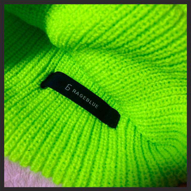RAGEBLUE(レイジブルー)のアクリルニットワッチ レディースの帽子(ニット帽/ビーニー)の商品写真