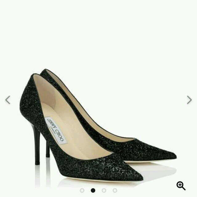 JIMMY CHOO グリッターパンプス_2