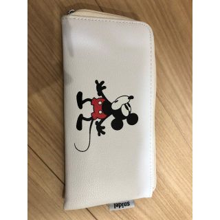 スナイデル(SNIDEL)のsnidel ミッキー 長財布(長財布)