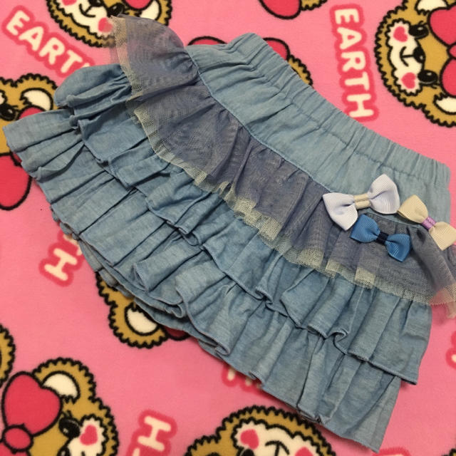 fafa(フェフェ)のパンパンチュチュ キュロット90 キッズ/ベビー/マタニティのキッズ服女の子用(90cm~)(パンツ/スパッツ)の商品写真