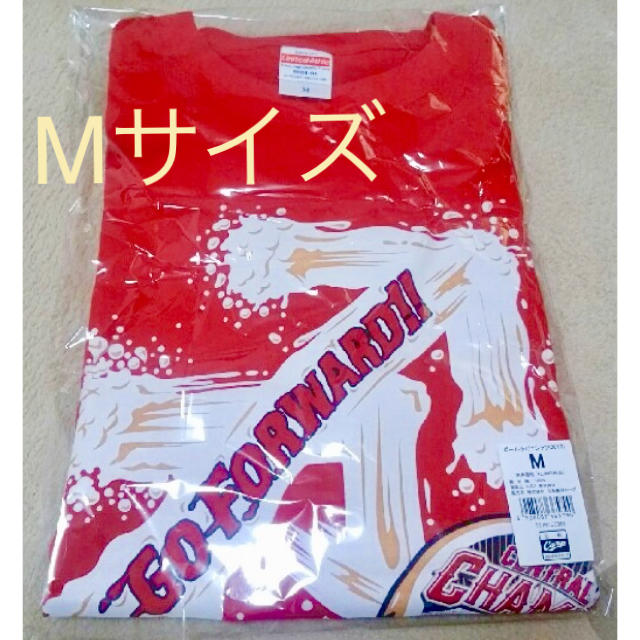 広島東洋カープ(ヒロシマトウヨウカープ)の2017年 カープ ビールかけTシャツ Mサイズ スポーツ/アウトドアの野球(応援グッズ)の商品写真