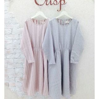 クリスプ(Crisp)のcrisp 刺繍ワンピース ※土日限定価格※(ひざ丈ワンピース)