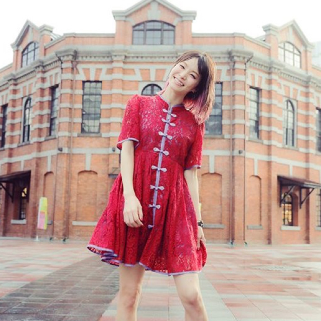 PAMEO POSE(パメオポーズ)のPAMEO POSE  Macau Lace Mini Dress レディースのワンピース(ミニワンピース)の商品写真