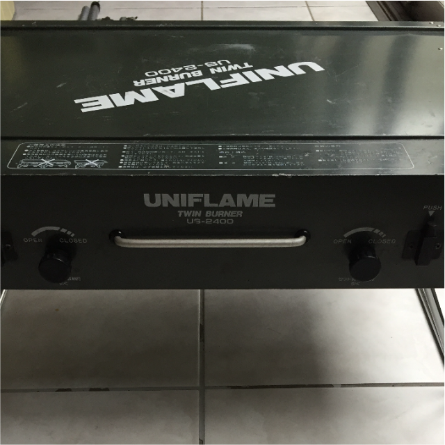 UNIFLAME(ユニフレーム)ツーバーナー：US-2400 | フリマアプリ ラクマ