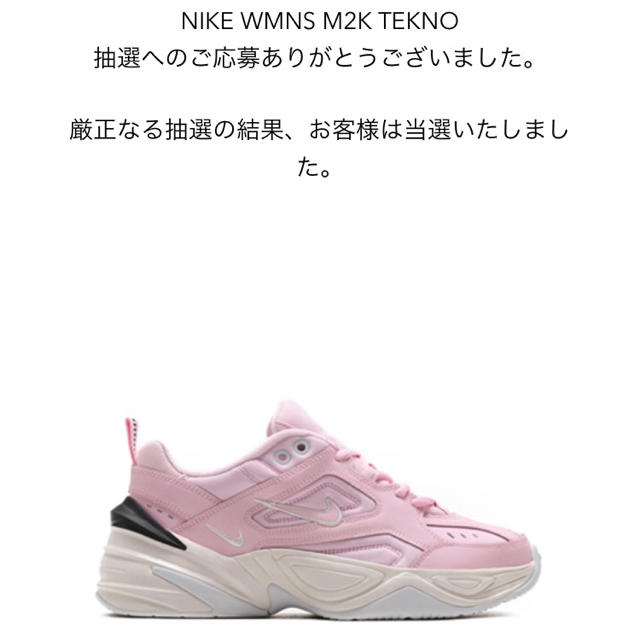 NIKE(ナイキ)のWmns M2K Tekno Pink Foam メンズの靴/シューズ(スニーカー)の商品写真