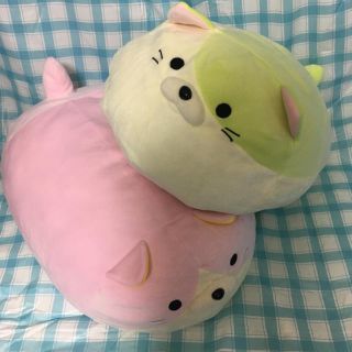 ドウシシャ(ドウシシャ)のごろねこサミット クロオ キャンディ クッション(キャラクターグッズ)