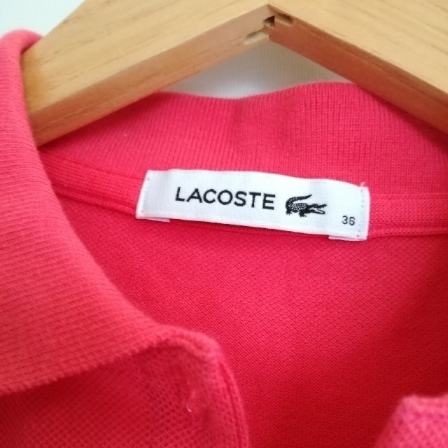 LACOSTE(ラコステ)の★LACOSTE ポロシャツレディース 36 レディースのトップス(ポロシャツ)の商品写真