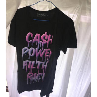 ミルクボーイ(MILKBOY)のMILKBOY CASH POWER FILTHY RICH Tシャツ ブラック(Tシャツ(半袖/袖なし))