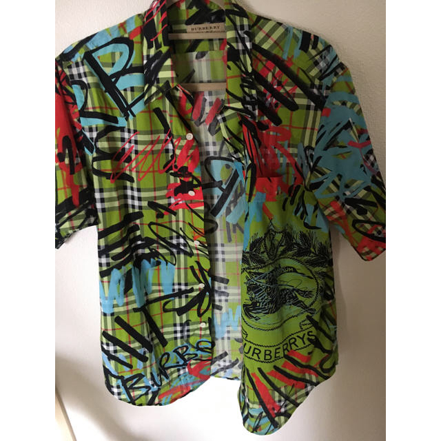BURBERRY 18SS painted shirtの通販 by 