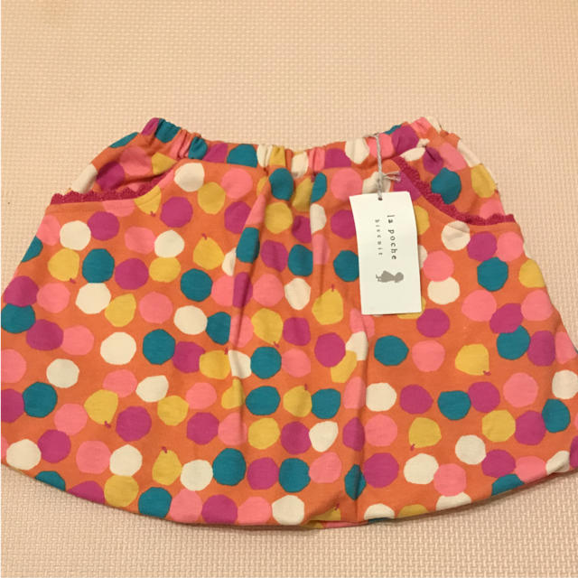 Petit jam(プチジャム)のお値下げ‼︎未使用♡ラポシェビスキュイ♡スカート キッズ/ベビー/マタニティのキッズ服女の子用(90cm~)(スカート)の商品写真