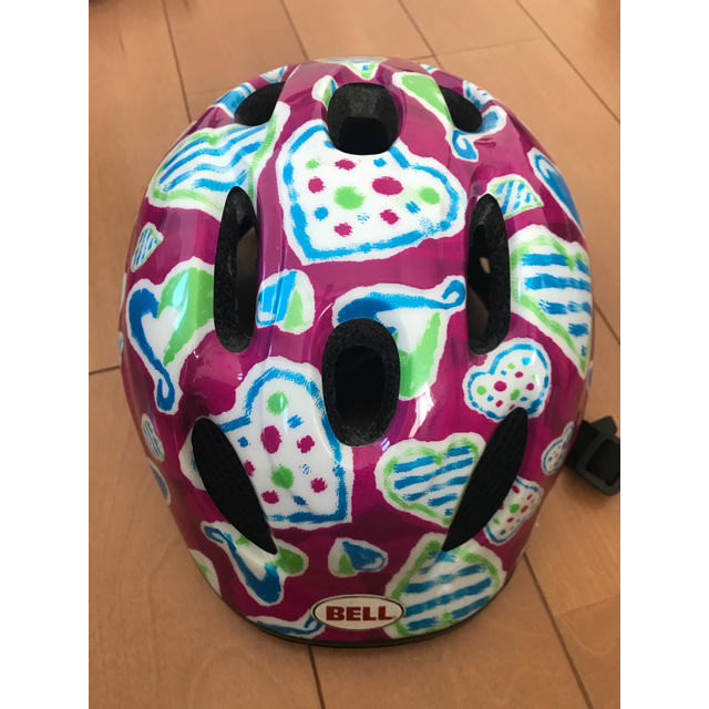 BELL(ベル)のBELL ベル ヘルメット女の子用M/L52-56cm 自動車/バイクのバイク(ヘルメット/シールド)の商品写真