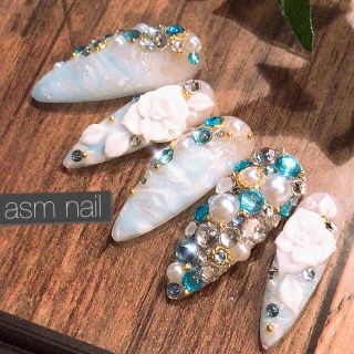 ネイルチップ ジェル ネイル asmnail コスメ/美容のネイル(つけ爪/ネイルチップ)の商品写真