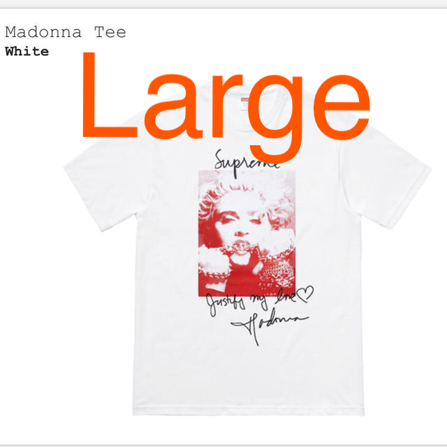 Supreme Madonna Tee