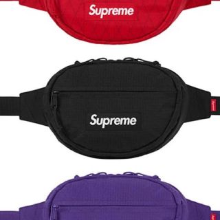 シュプリーム(Supreme)のsupreme 18aw waist bag ウエストバック(ボディーバッグ)