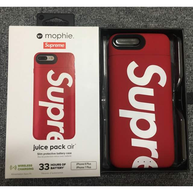 supreme iPhone 8 red