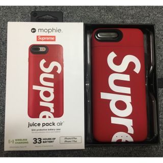 シュプリーム(Supreme)のsupreme iPhone 8 red(iPhoneケース)