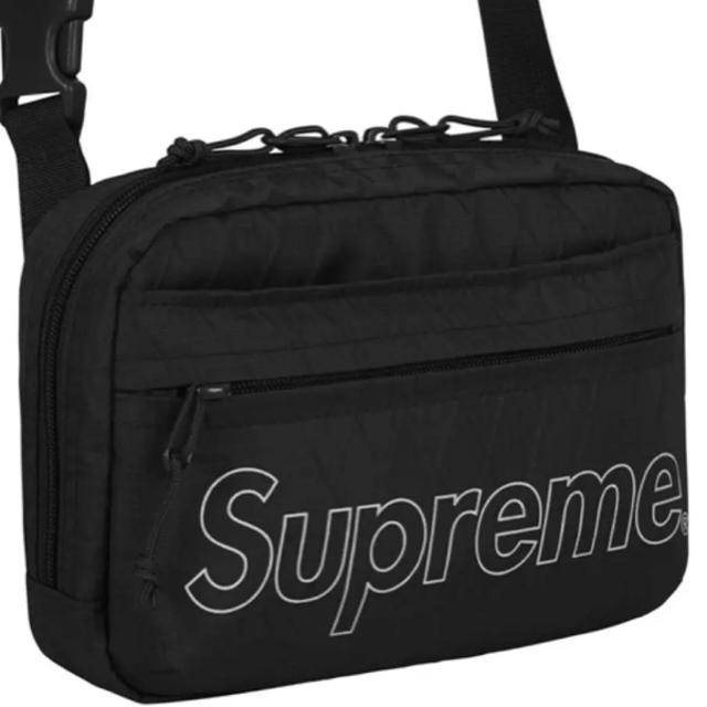 supreme 18aw shoulder bag 黒 ショルダー