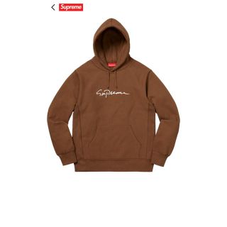 シュプリーム(Supreme)のsupreme Classic Script Hooded パーカー(パーカー)