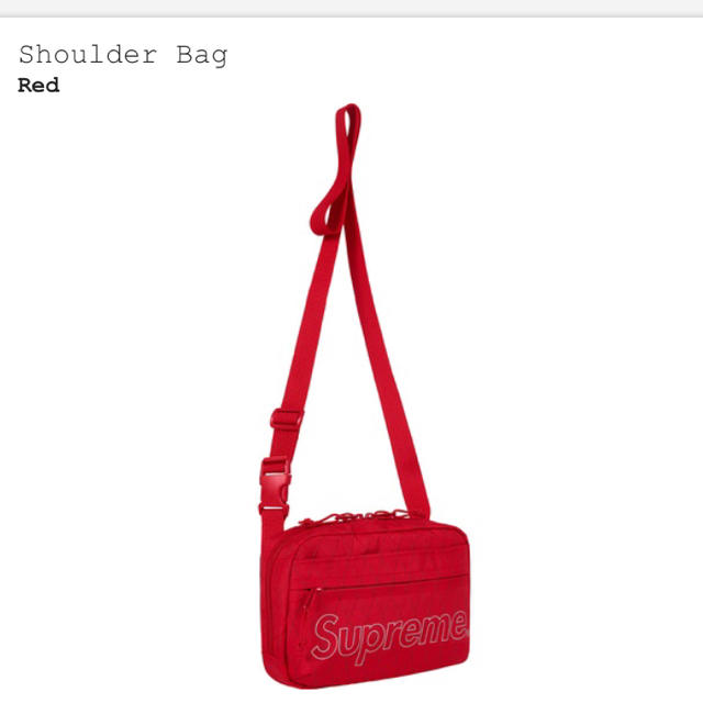 Supreme(シュプリーム)の【最安値・送料込み】supreme ショルダー バック shoulder bag メンズのバッグ(ショルダーバッグ)の商品写真