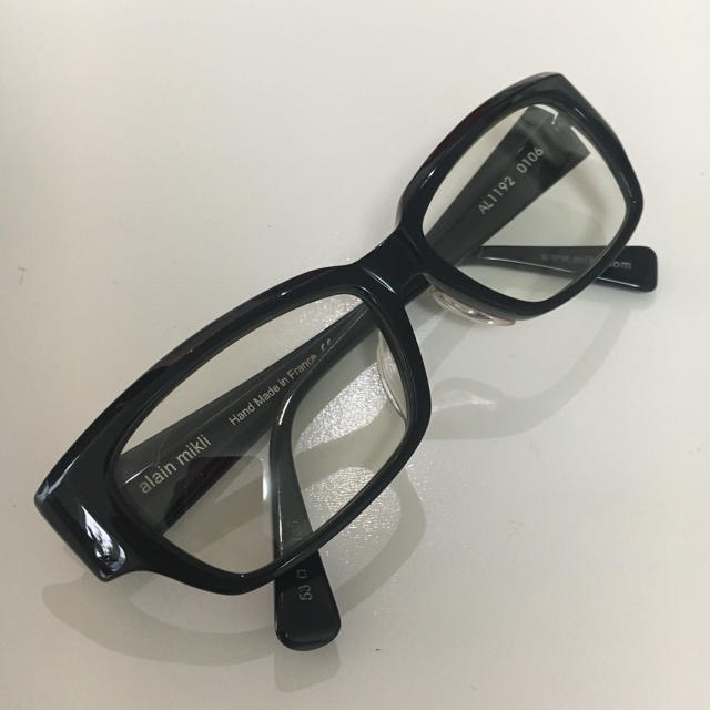 alanmikli(アランミクリ)のアランミクリ ブラック レディースのファッション小物(サングラス/メガネ)の商品写真