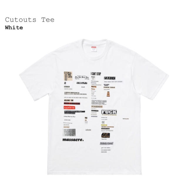 Supreme Cutouts Tee