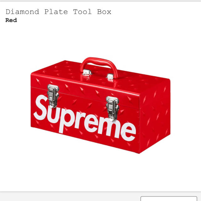 Supreme  金庫 工具箱 ツールボックス 小物入れ