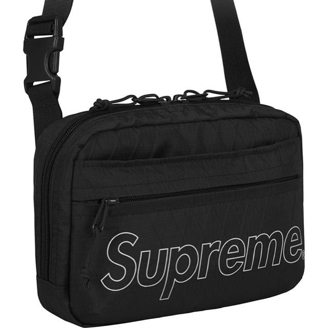 Supreme 18aw Shoulder Bag Black ショルダー黒