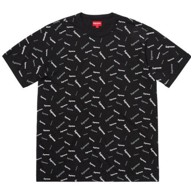 Tシャツ/カットソー(半袖/袖なし)size M  supreme 18aw scatter ringer tee