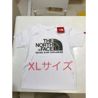 ザノースフェイス(THE NORTH FACE)の大人気 ノースフェイス カモフラージュロゴ半袖 XLサイズ購入価格4536円(Tシャツ/カットソー(半袖/袖なし))