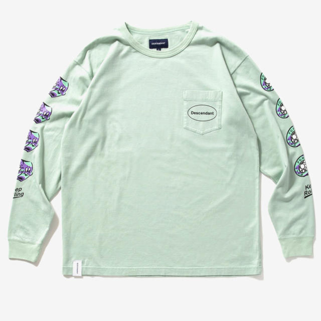 18AW DESCENDANT Kid Bearing CREW NECK SS