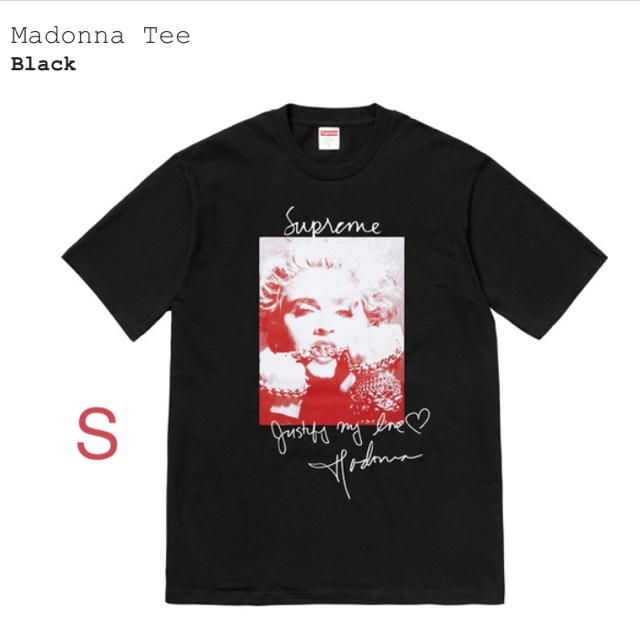 Supreme Madonna Tee シュプリーム マドンナ 黒 Tシャツs