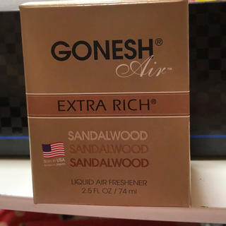 GONESH EXTRA RICH 芳香剤 74ml(お香/香炉)