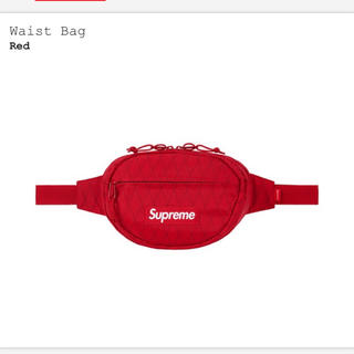 シュプリーム(Supreme)のsupreme waist bag red(ウエストポーチ)