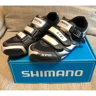 シマノ(SHIMANO)の値下げ‼️シマノ SPDビンディングシューズ SH- RT81 中古 クリート付(その他)