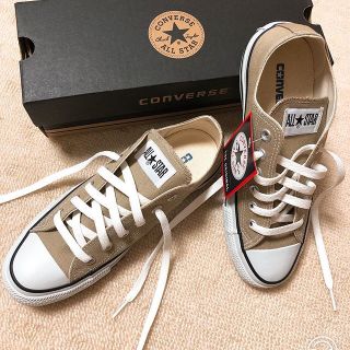 コンバース(CONVERSE)のコンバース  ベージュ 24.0 オールスター(スニーカー)