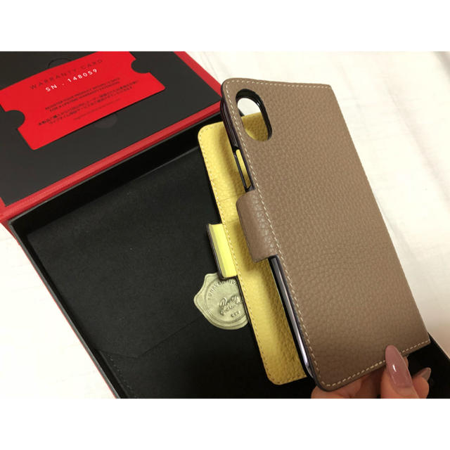 【送料込】BONAVENTURA♡エトープ×イエロー (iPhone X)