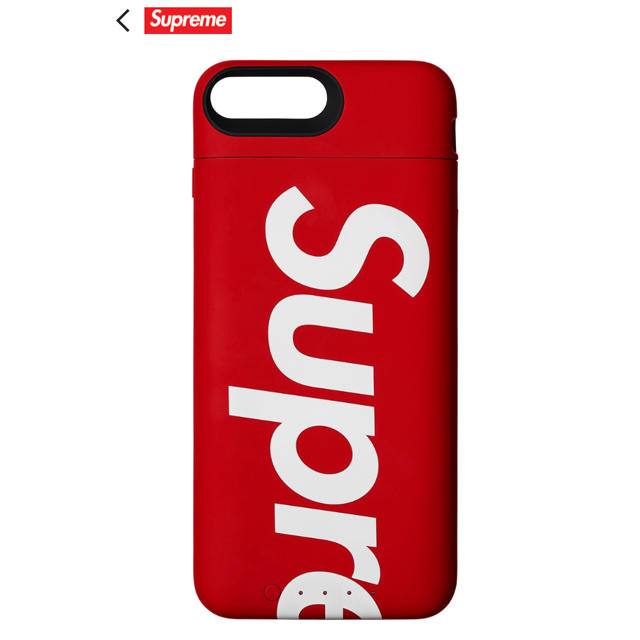 supreme シュプリーム iPhone 8 plusケース 赤18FW新品未使用半タグ付き購入先