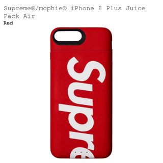 シュプリーム(Supreme)のiPhone8 plus 新品未使用(iPhoneケース)