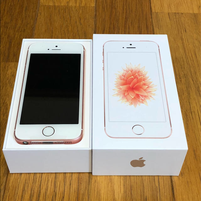 iPhone SE Rose Gold 32 GB SIMフリー2台 【予約受付中】 23275円引き 