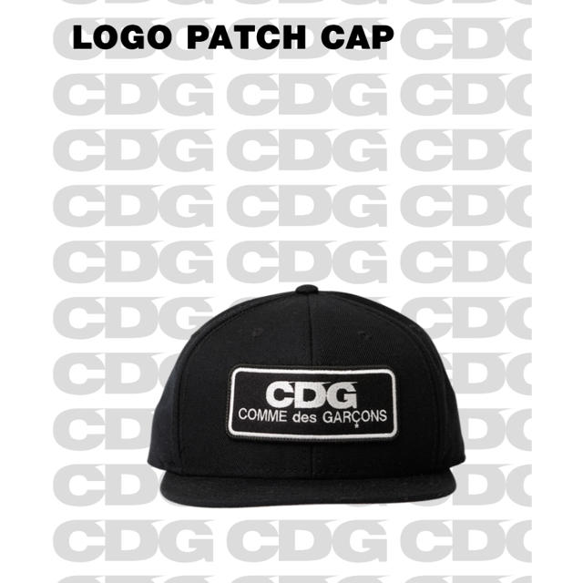 コムデギャルソン CDG LOGO PATCH CAP