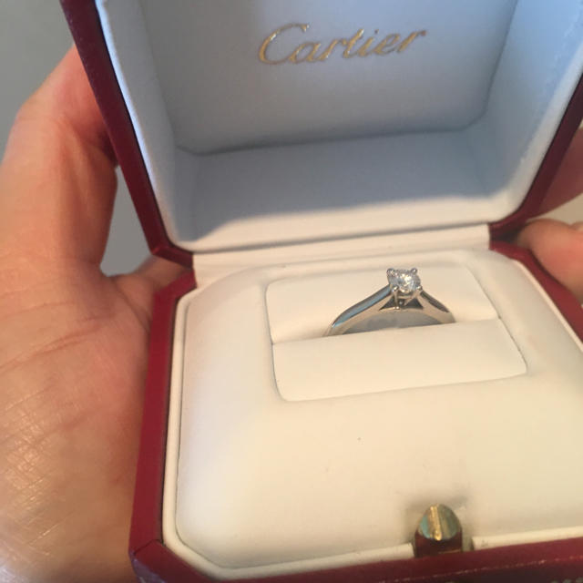 タイムセール!】 Cartier - akiカルティエ ソリテール シルバーリング タイムセール!】 Cartier - akiカルティエ ソリテール シルバーリング