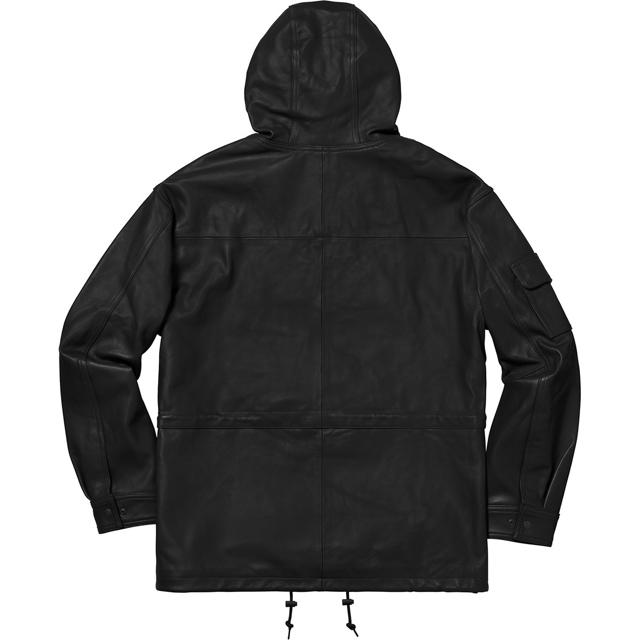 【黒M】Supreme Leather Anorak