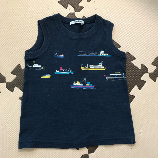 familiar(ファミリア)のファミリア タンクトップ  100 キッズ/ベビー/マタニティのキッズ服男の子用(90cm~)(Tシャツ/カットソー)の商品写真