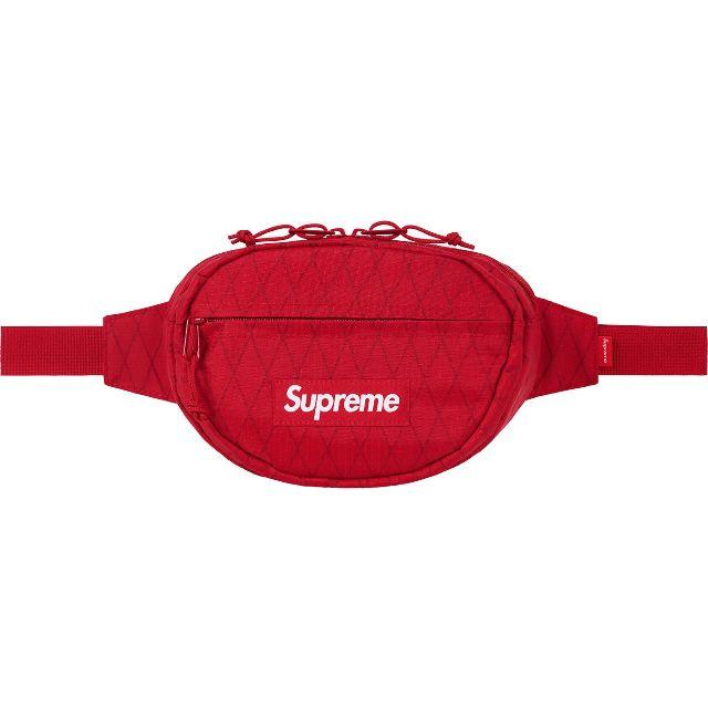 supreme 2018ss waistbag ウエストバッグ　美　RED 赤