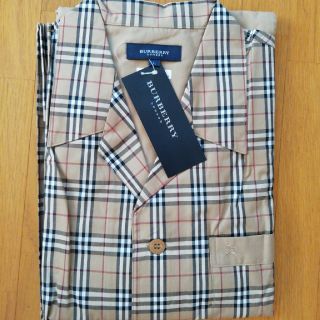 バーバリー(BURBERRY)のバーバリー　専用　パジャマ　男性　L　新品未使用　タグ付き(その他)